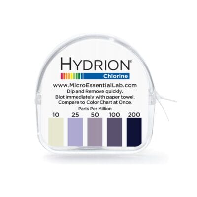 Hydrion Chlorine Test Strip Roll Refill
