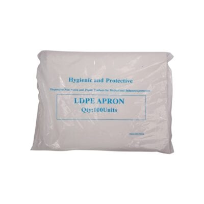 Disposable Aprons - Clear (100) Ap