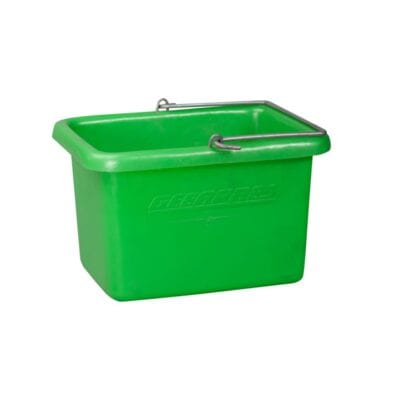10Lt Heavy Duty Rectangular Green- Af
