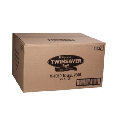 2 X Ply M-Fold Hand Towel - 240Mmx325Mm (20X100)